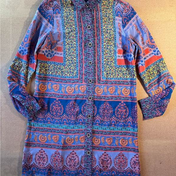 Anthropologie

Maeve Casablanca Silk Shirtdress US Size 4 - Picture 5 of 10